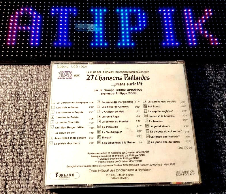 😂 27 Chansons Paillardes - Le CD Culte & Collector Introuvable ! 🍷 – photo 2
